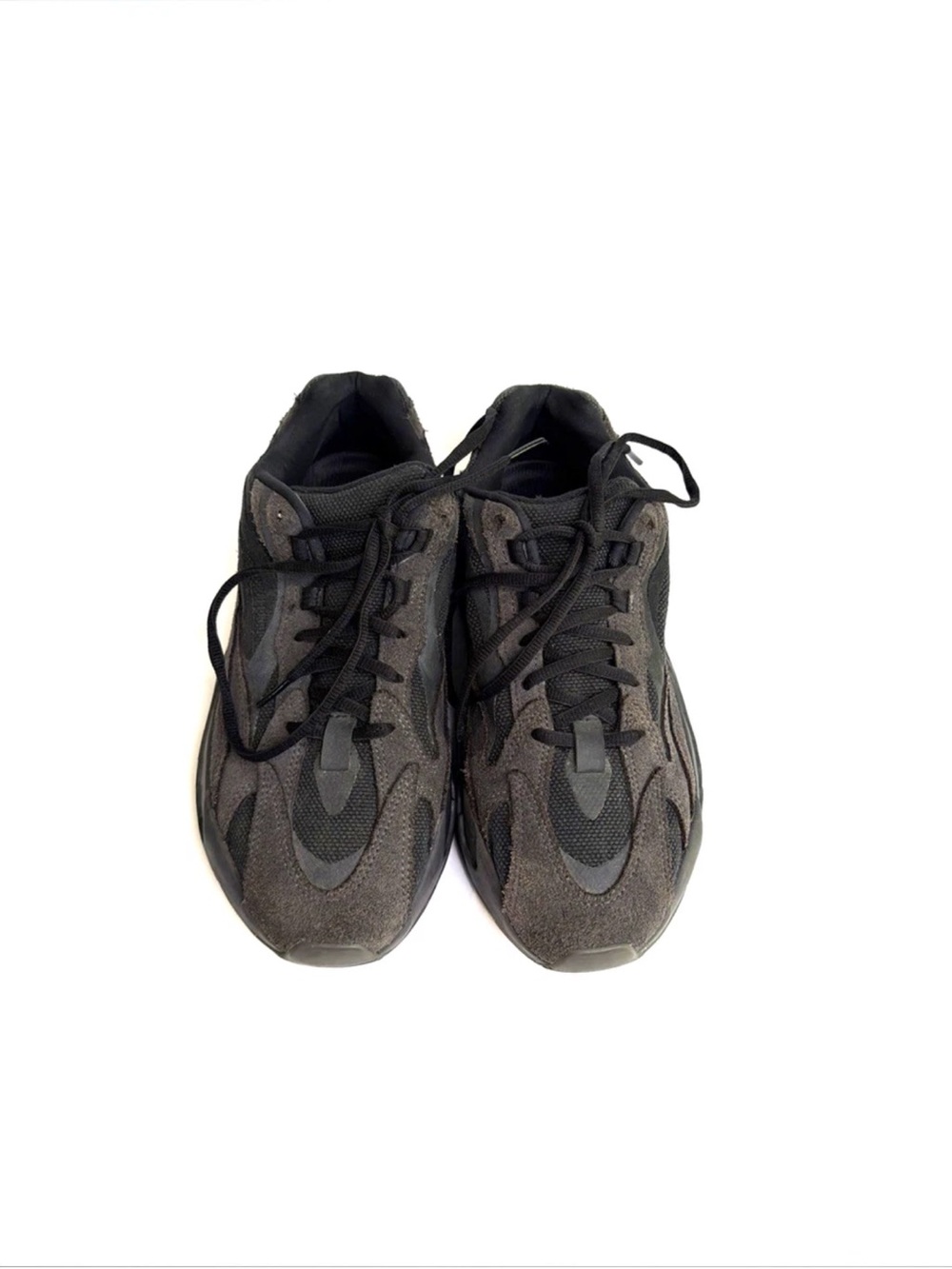 Adidas Yeezy Boost V2 Vanta Black Sneakers Shoes Men Size 9 FU6684